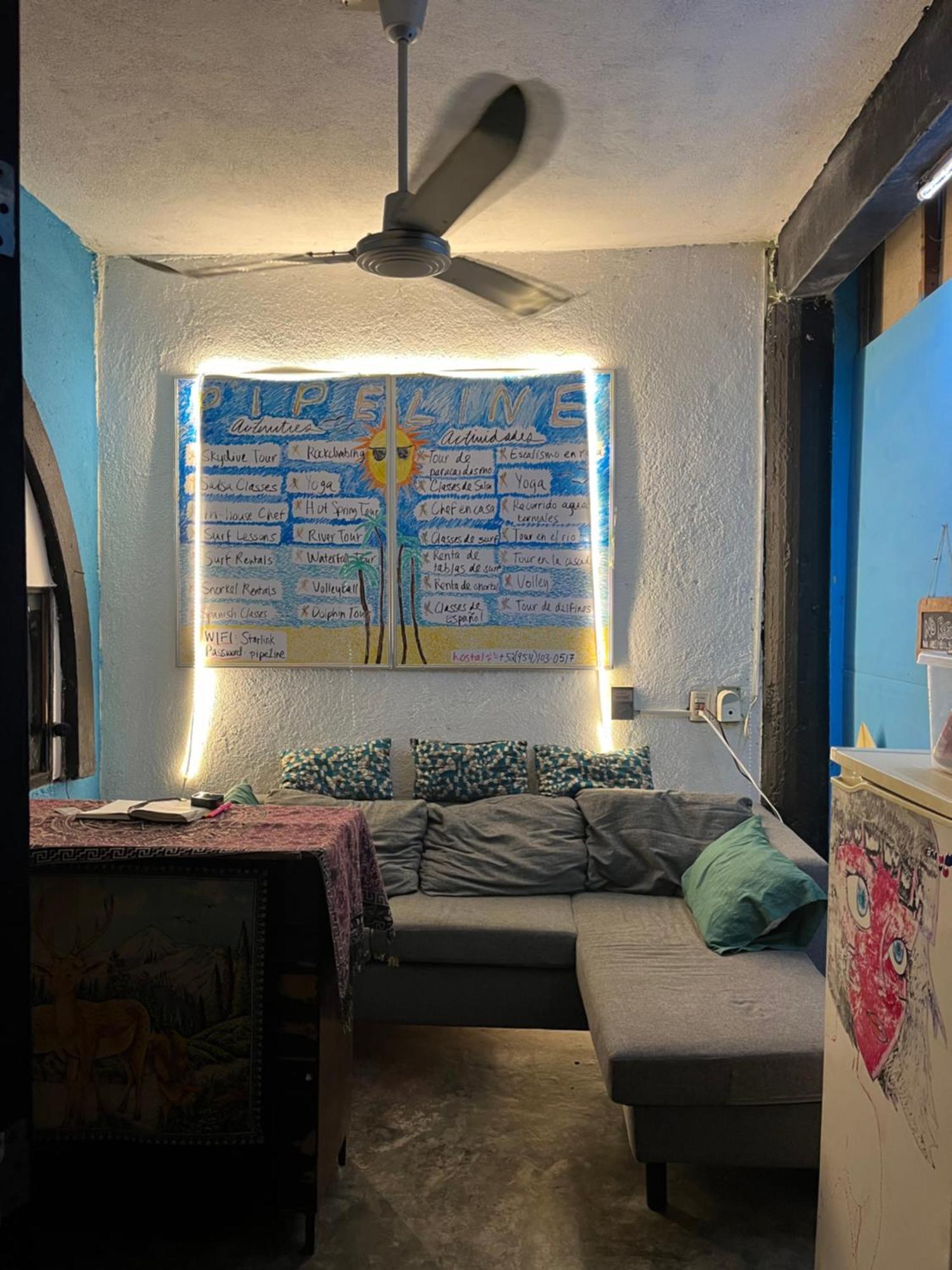 Pipeline Hostel Puerto Escondido  Eksteriør billede