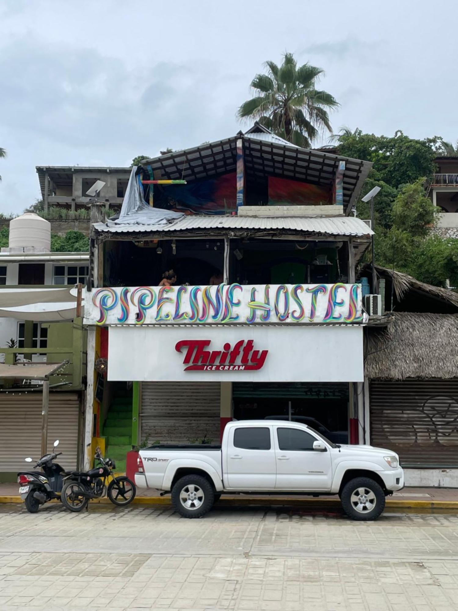 Pipeline Hostel Puerto Escondido  Eksteriør billede